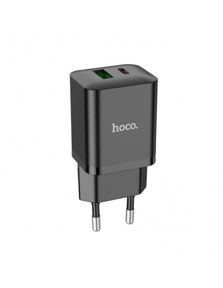 Įkroviklis buitinis Hoco N28 Founder PD20W+QC3.0 juodas