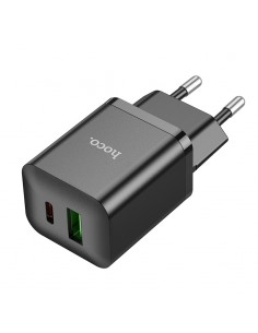 Įkroviklis buitinis Hoco N28 Founder PD20W+QC3.0 juodas 2