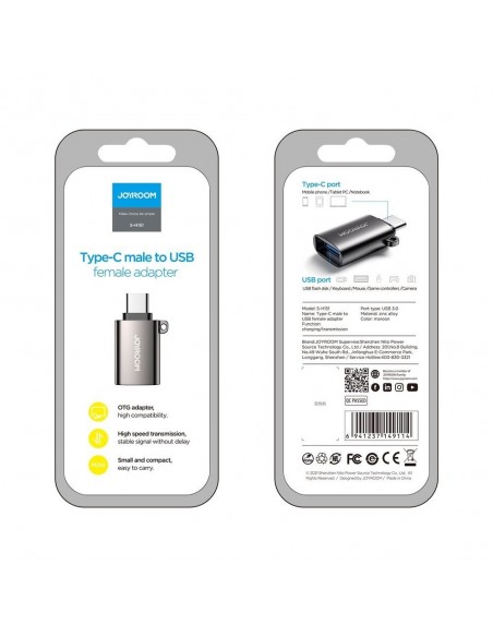 Adapteris Joyroom S-H151 USB-A to Type-C