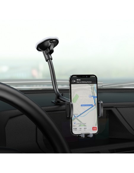 Automobilinis telefono laikiklis Borofone BH54 tvirtinamas prie lango