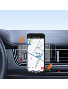 Automobilinis telefono laikiklis Joyroom JR-ZS283 (air vent) juodas 2
