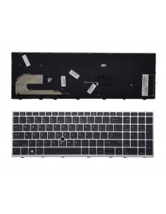 Klaviatūra HP: Elitebook 850 G5 755 G5 ZBook 15u G5 su pašvietimu