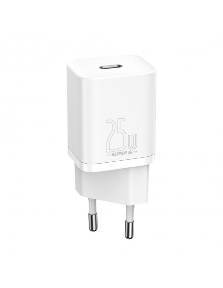 Įkroviklis buitinis Baseus Super Si 25W baltas CCSP020102