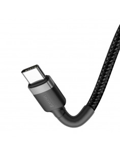 USB kabelis Baseus Cafule PD60W Type-C 2.0m pilkas-juodas CATKLF-HG1 2