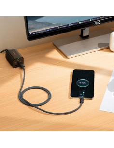 USB kabelis Baseus Dynamic 100W USB-A to Type-C 1.0m pilkas CALD000616 2