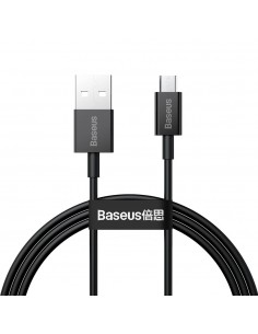 USB kabelis Baseus Superior USB-A to MicroUSB 2A 1.0m juodas CAMYS-01