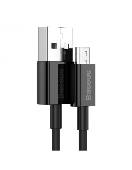 USB kabelis Baseus Superior USB-A to MicroUSB 2A 1.0m juodas CAMYS-01