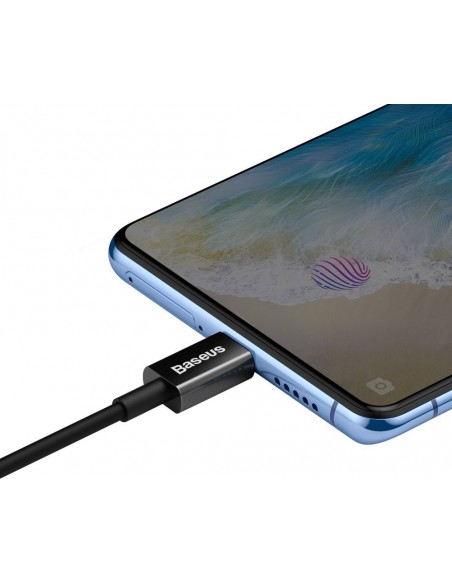 USB kabelis Baseus Superior USB-A to MicroUSB 2A 1.0m juodas CAMYS-01