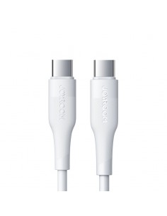 USB kabelis Joyroom S-1230M3 Type-C to Type-C 60W 1.2m baltas