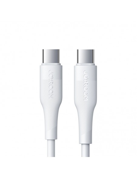USB kabelis Joyroom S-1230M3 Type-C to Type-C 60W 1.2m baltas