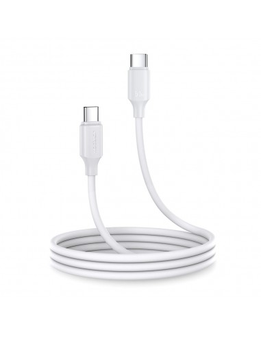 USB kabelis Joyroom S-CC060A9 Type-C to Type-C 60W 1.0m baltas