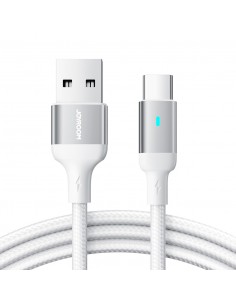 USB kabelis Joyroom S-UC027A10 USB to Type-C 3A 1.2m baltas