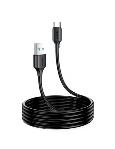 USB kabelis Joyroom S-UC027A9 USB to Type-C 3A 2.0m juodas