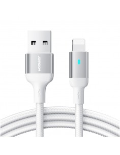 USB kabelis Joyroom S-UL012A10 USB to Lightning 2.4A 1.2m baltas