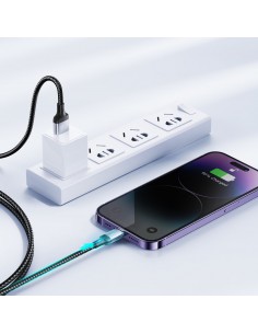 USB kabelis Joyroom S-UL012A10 USB to Lightning 2.4A 1.2m juodas 2