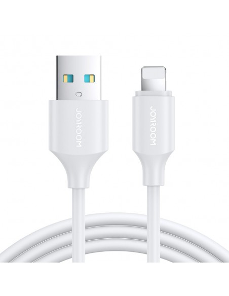 USB kabelis Joyroom S-UL012A9 USB to Lightning 2.4A 1.0m baltas