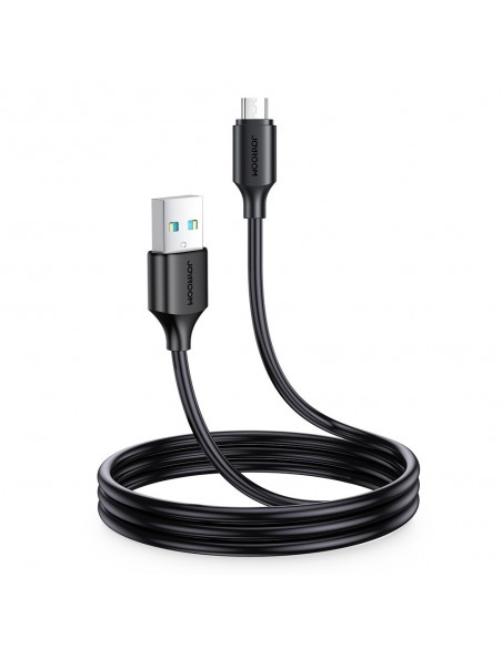 USB kabelis Joyroom S-UM018A9 USB to MicroUSB 2.4A 1.0m juodas