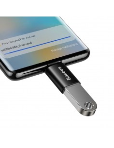 Adapteris Baseus Ingenuity Series Type-C to USB-A3.1 OTG juodas ZJJQ000001 2