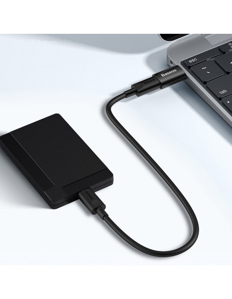 Adapteris Baseus Ingenuity Series USB-A3.1 to Type-C OTG juodas ZJJQ000101