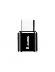 Adapteris Baseus MicroUSB to Type-C OTG juodas CAMOTG-01