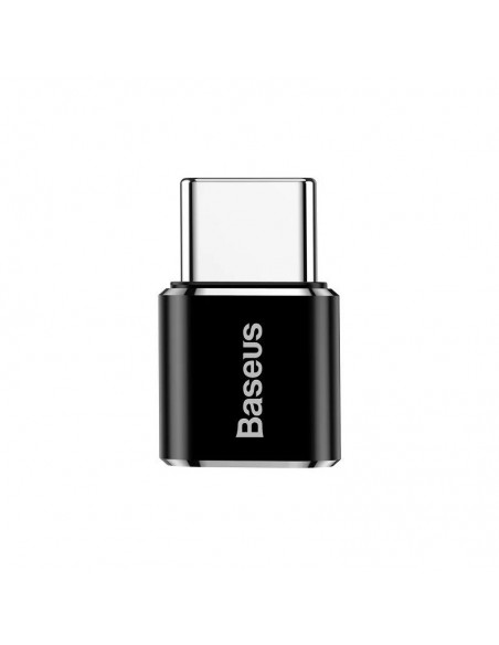 Adapteris Baseus MicroUSB to Type-C OTG juodas CAMOTG-01