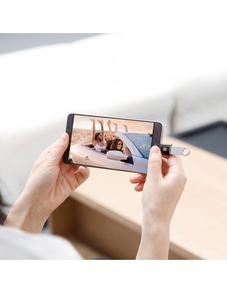 Adapteris Baseus USB-A to Type-C OTG juodas CATOTG-01