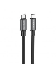 USB kabelis Borofone BX82 60W Type-C to Type-C 1.0m juodas