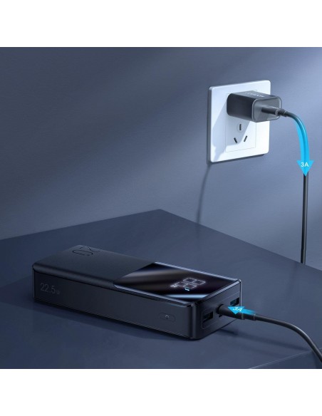 Išorinė baterija Power Bank Joyroom JR-QP192 22.5W 20000mAh juoda
