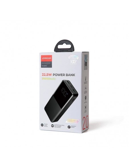 Išorinė baterija Power Bank Joyroom JR-QP192 22.5W 20000mAh juoda