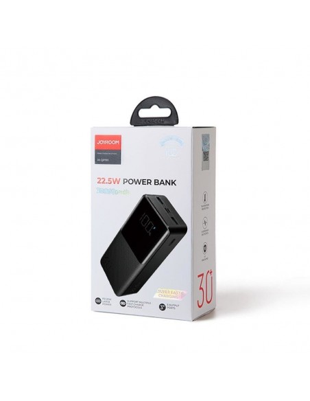 Išorinė baterija Power Bank Joyroom JR-QP193 22.5W 30000mAh juoda