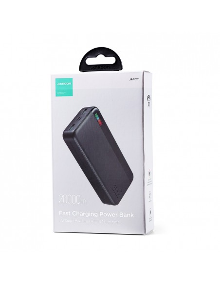 Išorinė baterija Power Bank Joyroom JR-T017 12W 20000mAh juoda