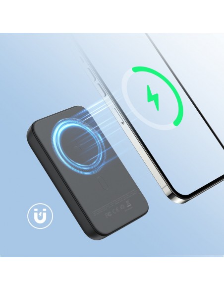 Išorinė baterija Power Bank Joyroom JR-W020 20W Magnetic Wireless 10000mAh juoda