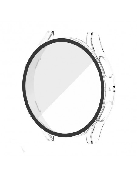 LCD apsauginis stikliukas/dėklas 360 degree cover Samsung Watch 5 44mm skaidrus