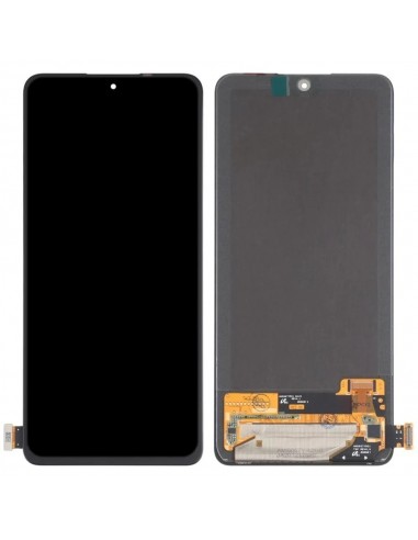 Ekranas Xiaomi Poco X4 Pro 5G su lietimui jautriu stikliuku originalus Black OLED