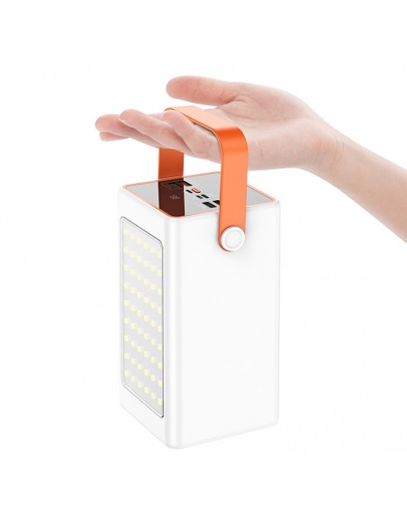 Išorinė baterija Power Bank Hoco J107 Super 22.5W 90000mAh balta