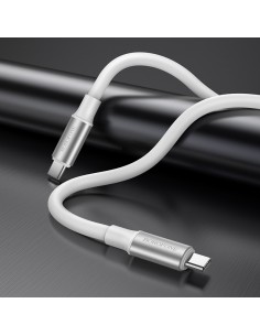 USB kabelis Borofone BX82 60W Type-C to Type-C 1.0m baltas 2
