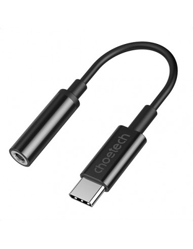 Adapteris CHOETECH USB Type-C (M) - ausinių jungtis 3.5mm (F)