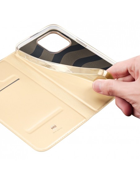 Dėklas Dux Ducis Skin Pro Xiaomi Redmi Note 12S auksinis