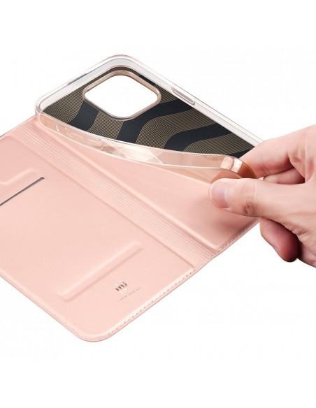 Dėklas Dux Ducis Skin Pro Xiaomi Redmi Note 12S rožinis-auksinis