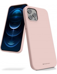 Dėklas Mercury Silicone Case Samsung A245 A24 4G/A246 A24 5G rožinio smėlio