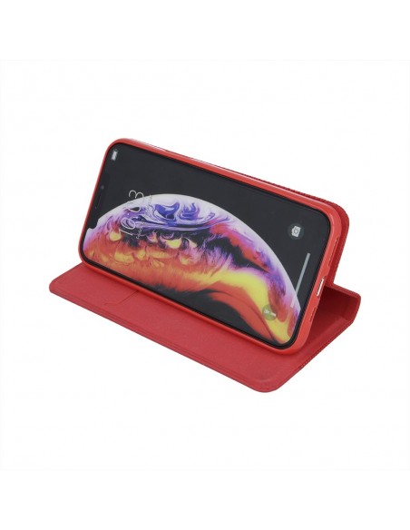 Dėklas Smart Senso Samsung A346 A34 5G raudonas