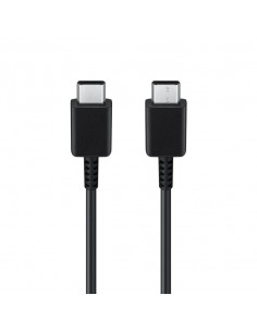 USB kabelis originalus Samsung EP-DA705BBE 25W 3A Type-C-Type-C 1.0m juodas