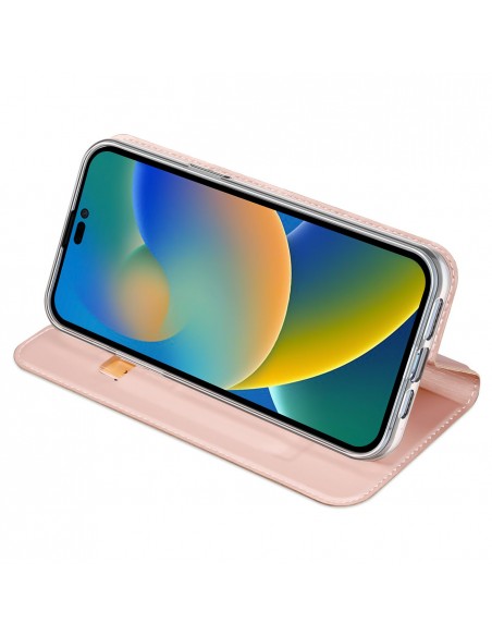 Dėklas Dux Ducis Skin Pro Apple iPhone 15 rožinio aukso