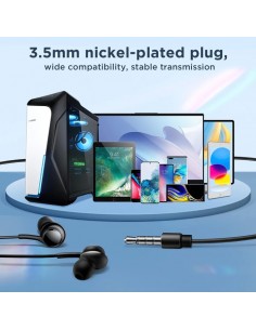 Ausinės Joyroom JR-EW02 3.5mm baltos 2
