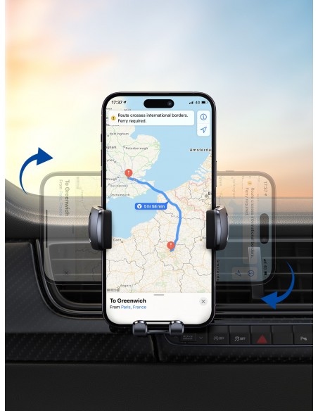 Automobilinis telefono laikiklis Joyroom JR-ZS351 juodas