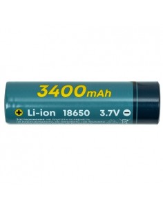 Akumuliatorius 18650, 3.7V, 1C, 3400mAh