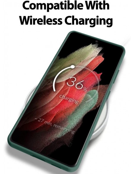 Dėklas Mercury Silicone Case Apple iPhone 15 Plus tamsiai žalias
