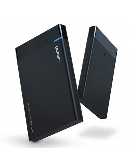 2.5" HDD SSD adapteris Ugreen US221 + 0.5m cable juodas