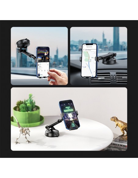 Automobilinis telefono laikiklis Ugreen LP200 juodas