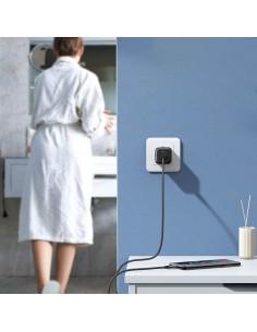Įkroviklis buitinis Ugreen CD294 Nexode GaN 2xUSB-C 45W juodas 2